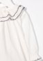Bonpoint Blouse met stiksels Wit - Thumbnail 3