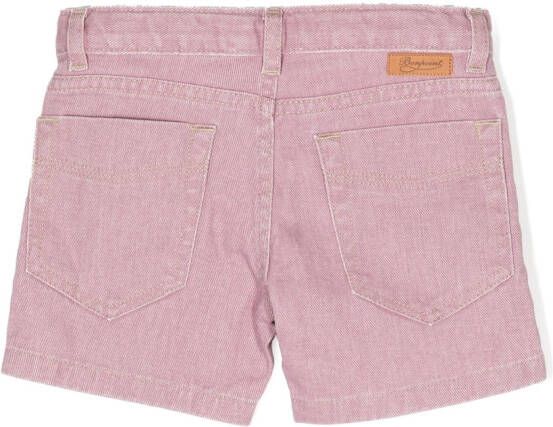 Bonpoint Katoenen shorts Paars