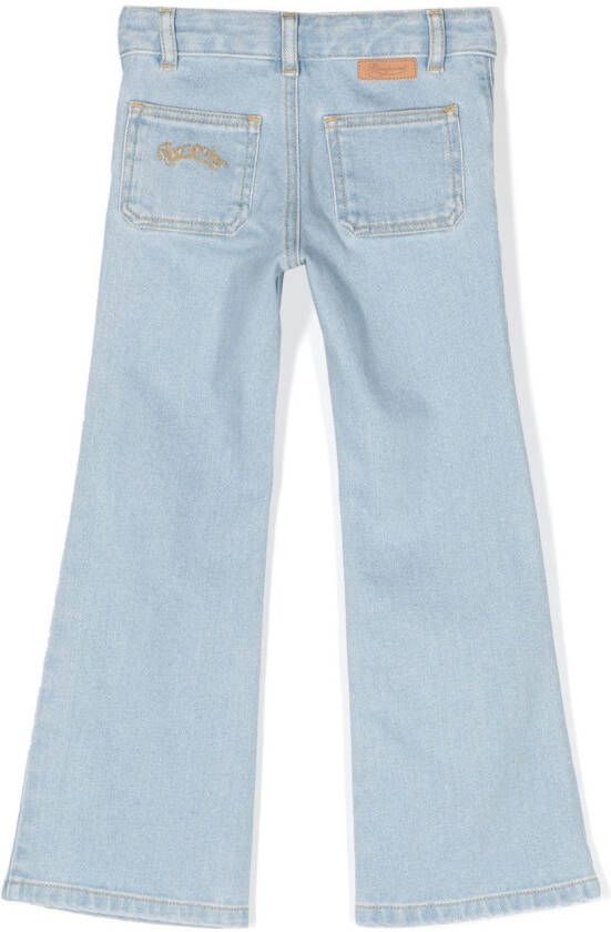 Bonpoint Flared jeans Blauw