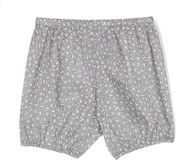 Bonpoint Katoenen shorts Grijs