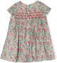 Bonpoint Midi-jurk met bloe print Groen - Thumbnail 2