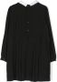 Bonpoint Geplooide jurk Zwart - Thumbnail 2