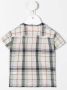 Bonpoint Geruit shirt Beige - Thumbnail 2