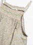 Bonpoint Jumpsuit met bloe print Groen - Thumbnail 4
