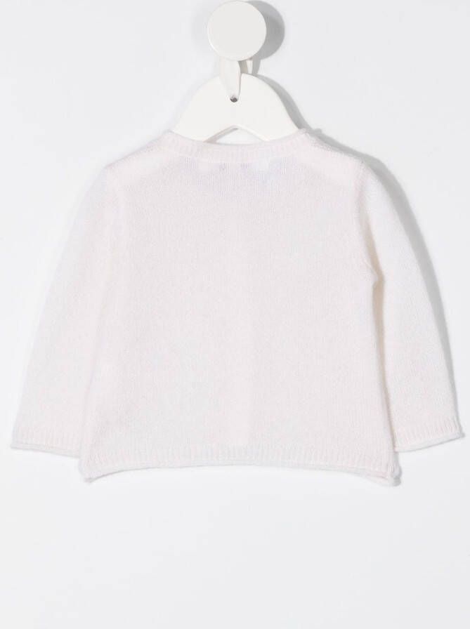 Bonpoint Kasjmier vest Wit