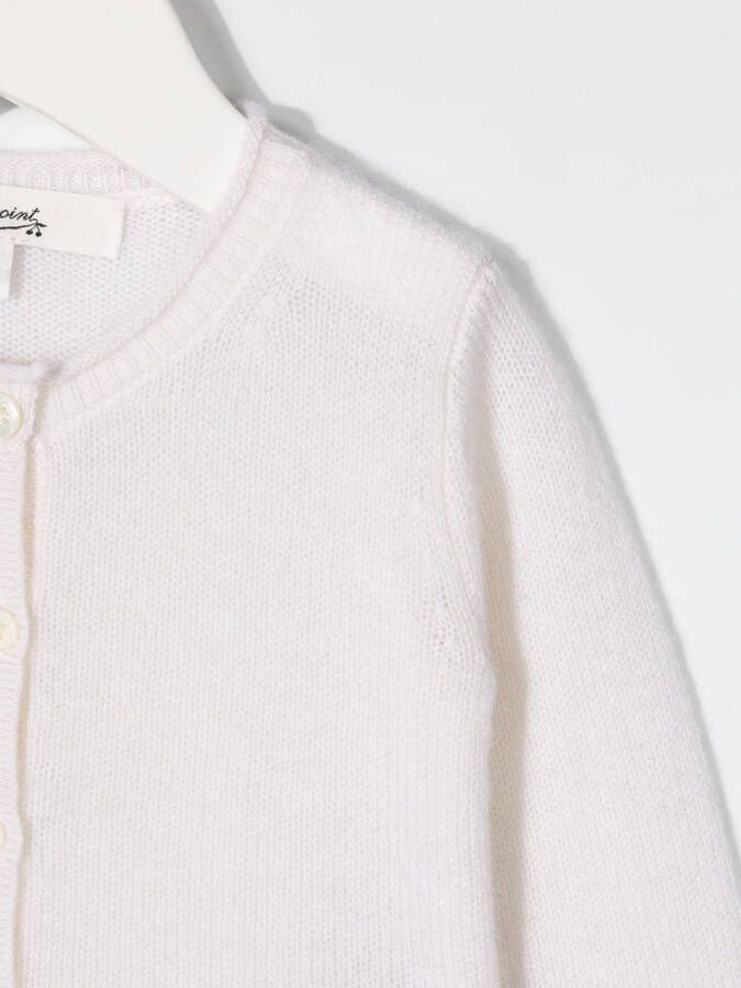 Bonpoint Kasjmier vest Wit