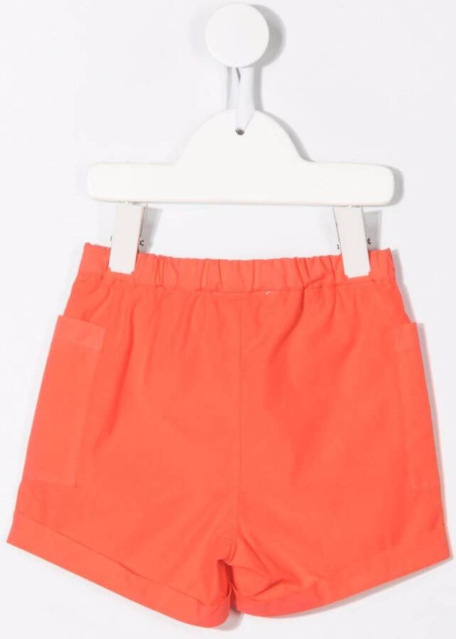 Bonpoint Katoenen shorts Oranje
