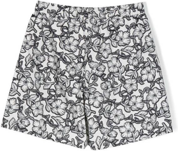 Bonpoint Katoenen shorts Zwart