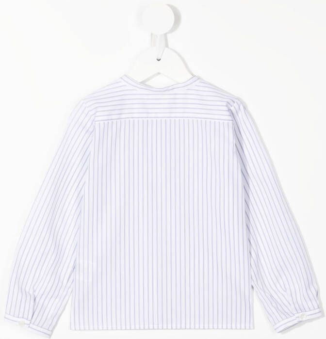 Bonpoint Kraagloze blouse Wit
