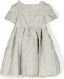 Bonpoint Lilibet mini-jurk met metallic afwerking Grijs - Thumbnail 2