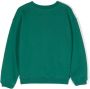 Bonpoint Sweater met geborduurd logo Groen - Thumbnail 2