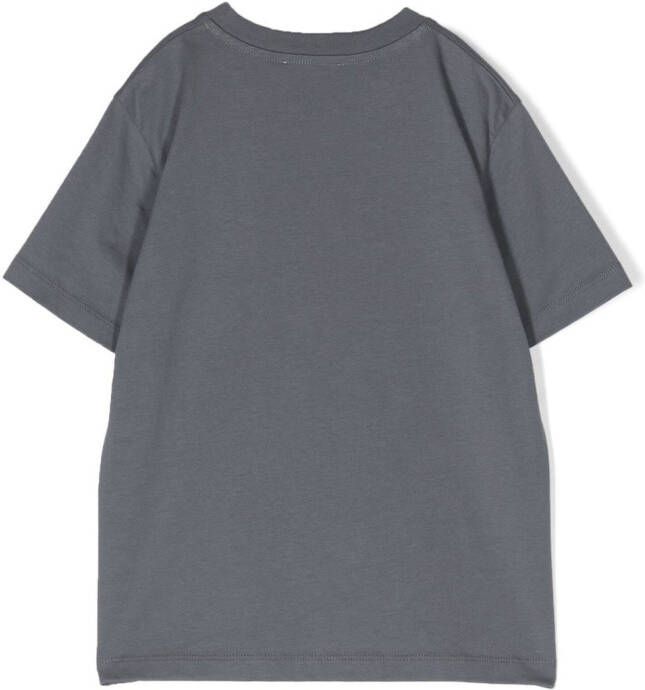 Bonpoint T-shirt met logoprint Grijs