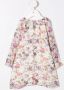 Bonpoint Midi-jurk met bloe print Beige - Thumbnail 2