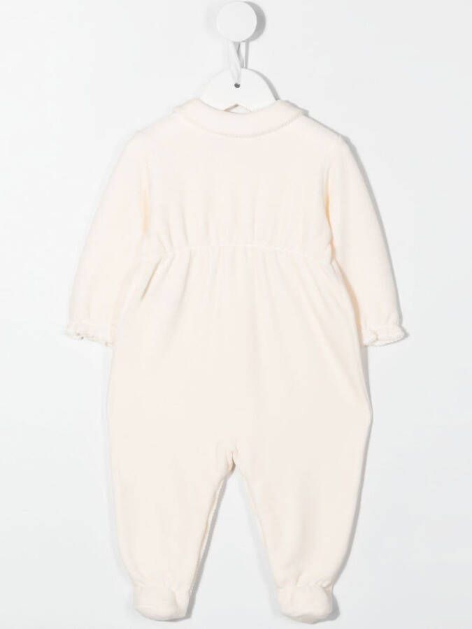 Bonpoint Romper met borstzak Roze