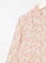 Bonpoint Shirt met bloe print Beige - Thumbnail 3