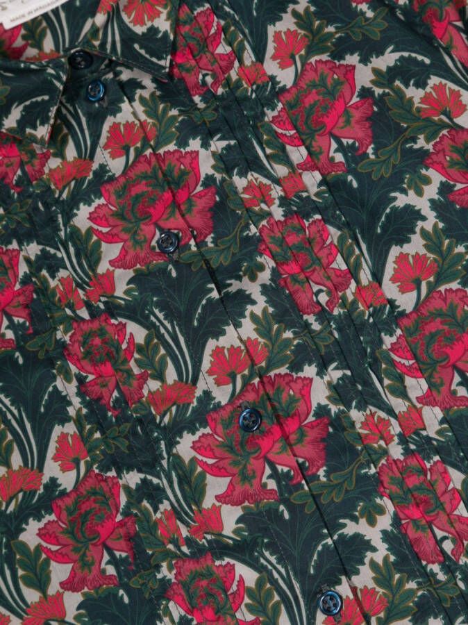 Bonpoint Shirt met bloemenprint Groen