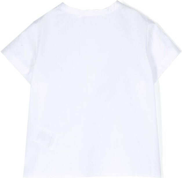 Bonpoint Katoenen T-shirt Wit