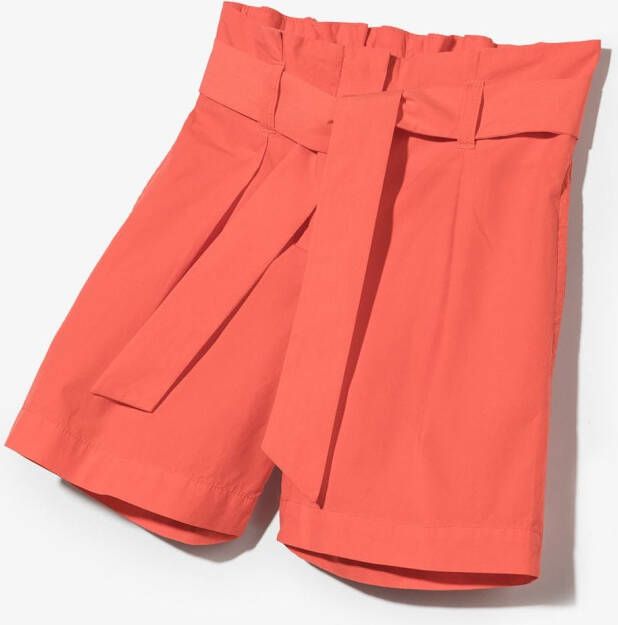 Bonpoint Shorts met ceintuur Oranje
