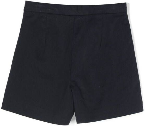 Bonpoint Shorts met geplooid detail Blauw