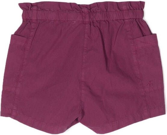 Bonpoint Shorts met opgestikte zak Paars