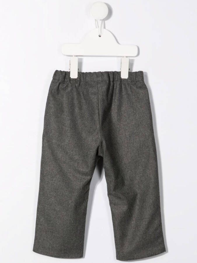 Bonpoint Slim-fit pantalon Grijs