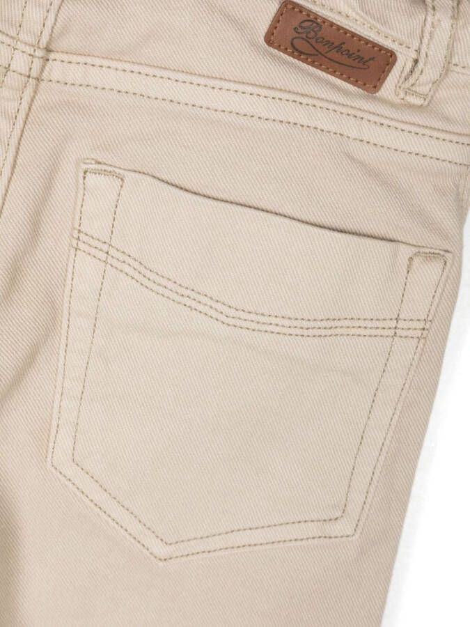 Bonpoint Straight jeans Beige