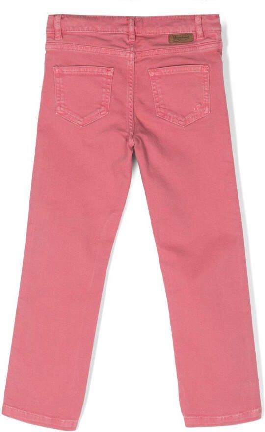 Bonpoint Straight jeans Roze
