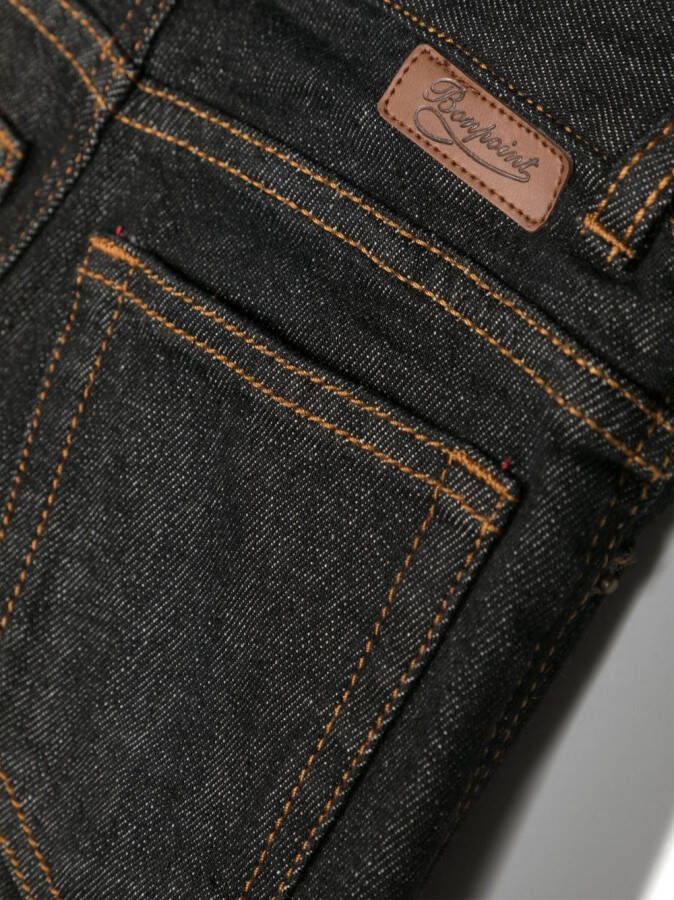 Bonpoint Straight jeans Zwart