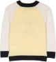 Bonpoint Sweater met geborduurd logo Geel - Thumbnail 2