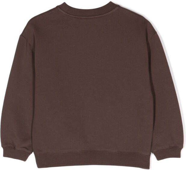 Bonpoint Sweater met print Bruin