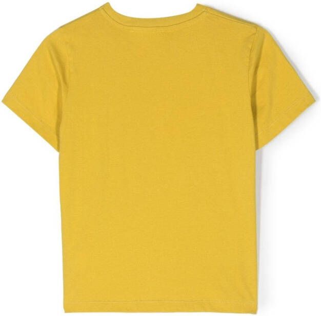 Bonpoint T-shirt met autoprint Geel
