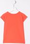 Bonpoint T-shirt met bloe print Roze - Thumbnail 2