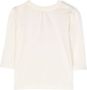 Bonpoint T-shirt met kersenprint Beige - Thumbnail 2