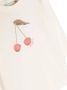 Bonpoint T-shirt met kersenprint Beige - Thumbnail 3