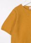 Bonpoint Vest met korte mouwen Geel - Thumbnail 3