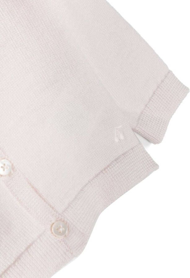 Bonpoint Vest met ronde hals Roze