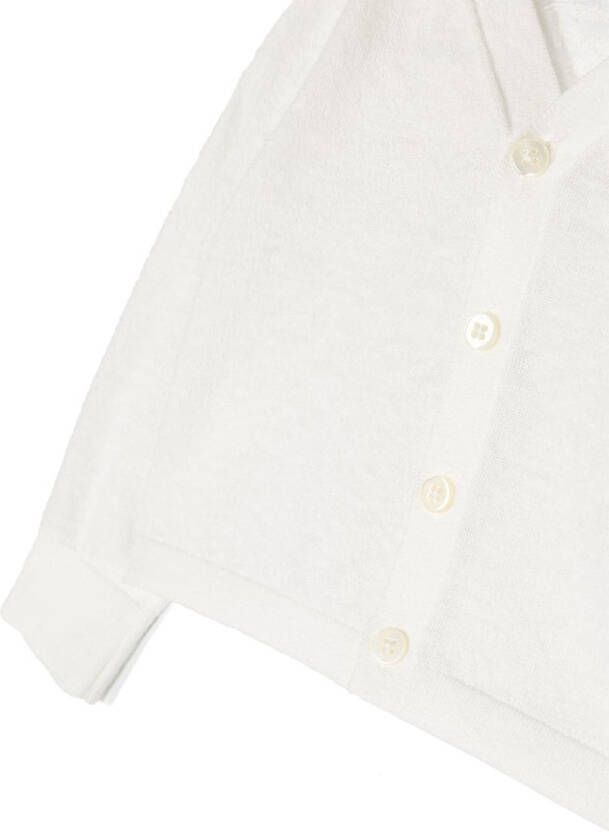 Bonpoint Vest met V-hals Wit