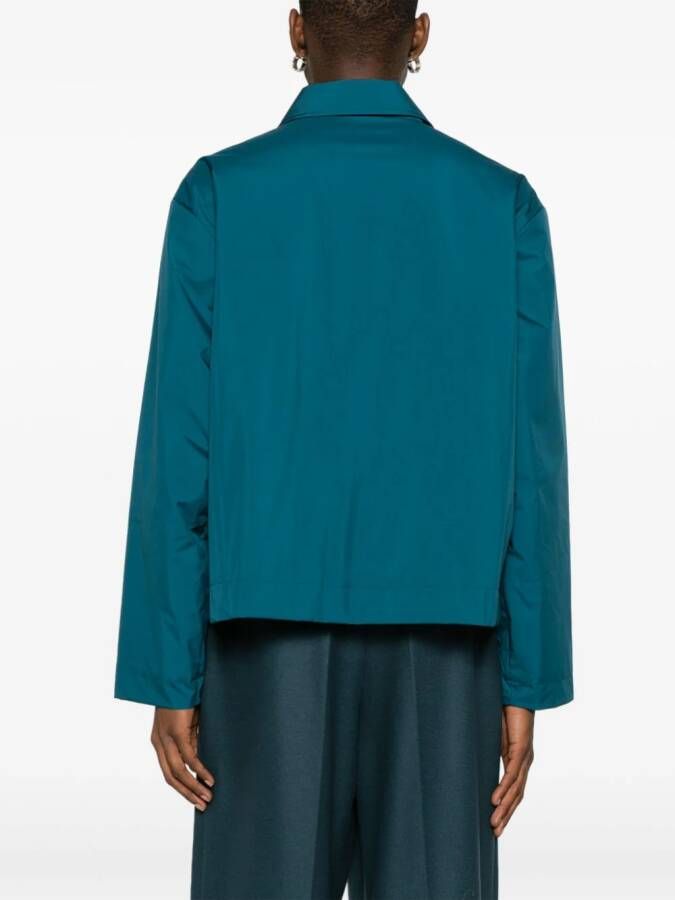 Bonsai Coach shirtjack met rits Blauw
