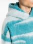 Bonsai Gebreide hoodie Blauw - Thumbnail 4