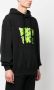 Bonsai Hoodie met logoprint Zwart - Thumbnail 3