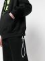 Bonsai Hoodie met logoprint Zwart - Thumbnail 5