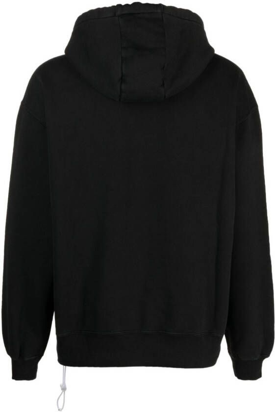 Bonsai Hoodie met logoprint Zwart