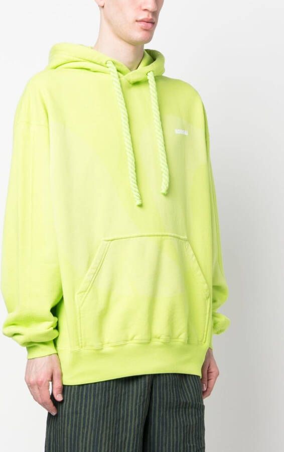 Bonsai Hoodie met logoprint Groen