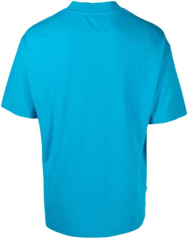 Bonsai T-shirt met logoprint Blauw