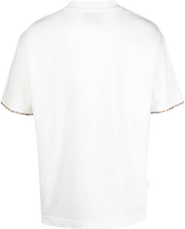 Bonsai T-shirt met print Wit