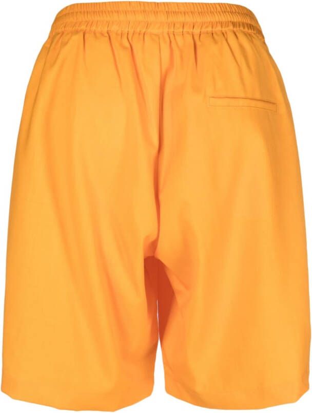 Bonsai Elastische shorts Oranje