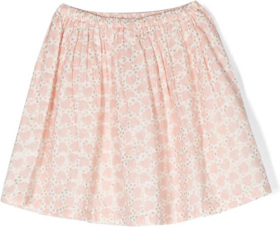 Bonton Mini-rok met grafische print Roze