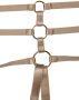 Bordelle Art Deco Ouvert Strap slip Beige - Thumbnail 3