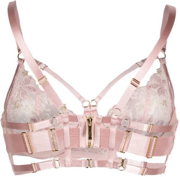 Bordelle Bh met kant Roze