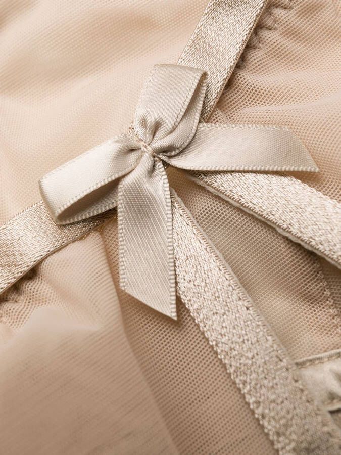 Bordelle Semi-doorzichtige bh Beige